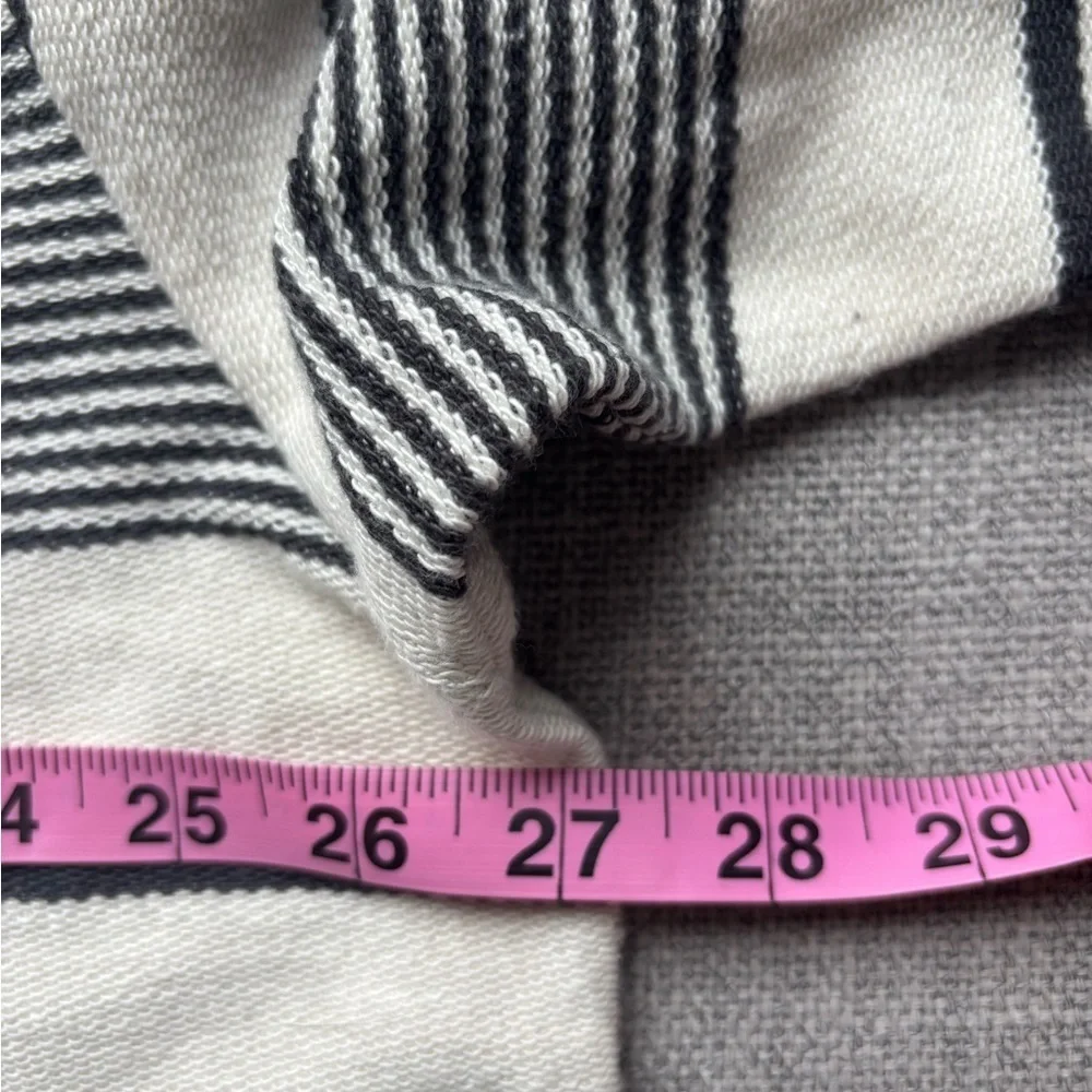 AE Striped Terry Baja Hoodie Relaxed Breathable Comfort Beach Surfer L